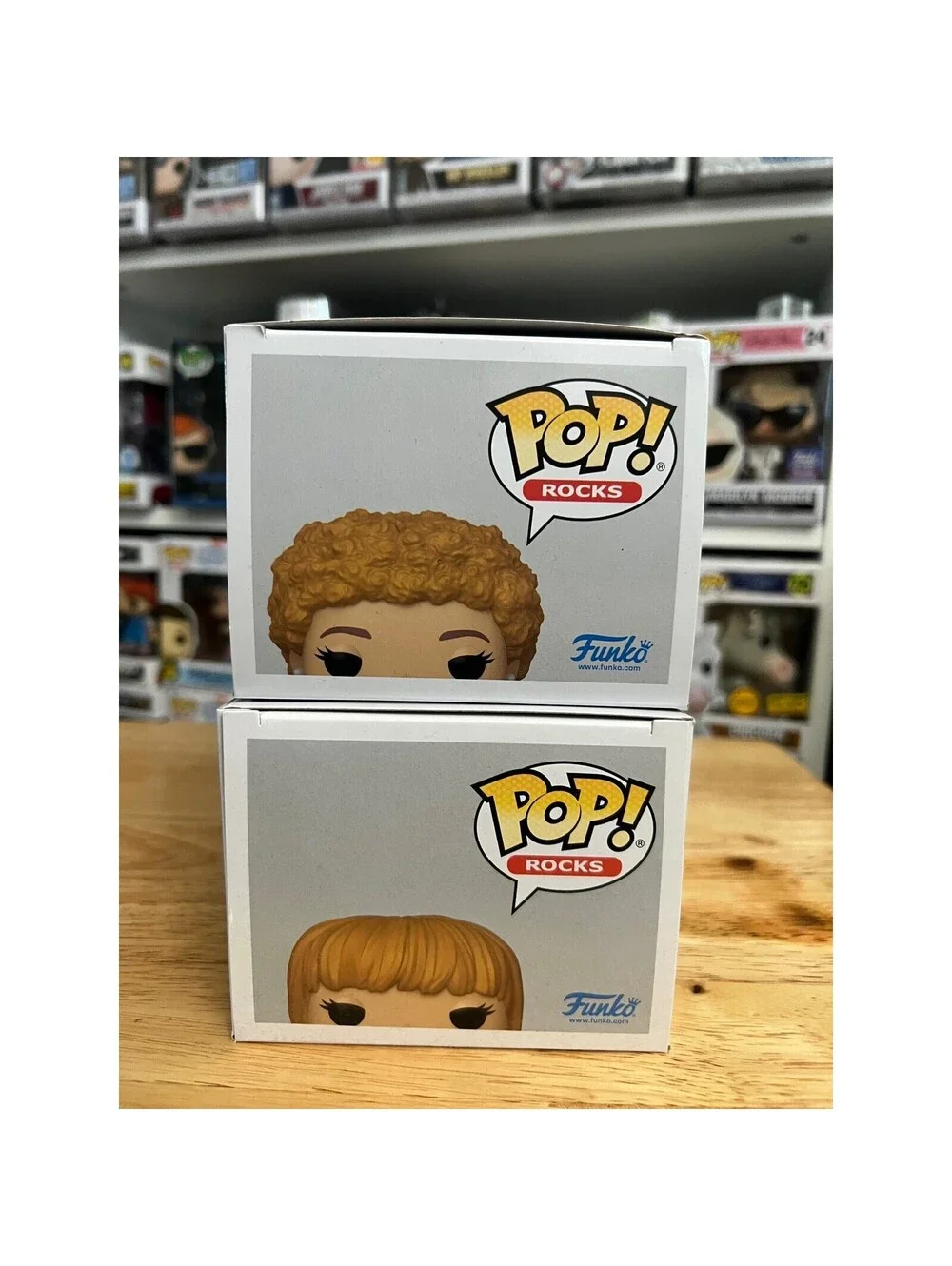 2 Ice Spice Funko Pops Excluive Y2k #449 #448 Rocks Music Shop Hip Hop Tik Tok